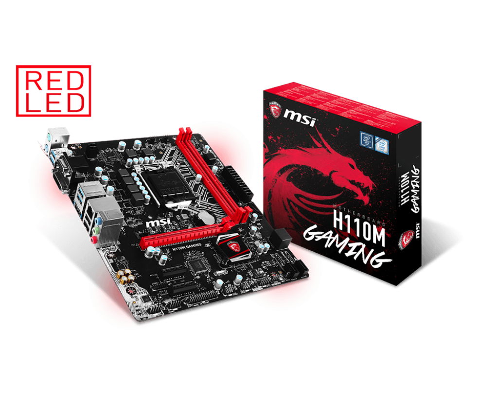 MSI H110M Gaming Motherboard Specifications On MotherboardDB